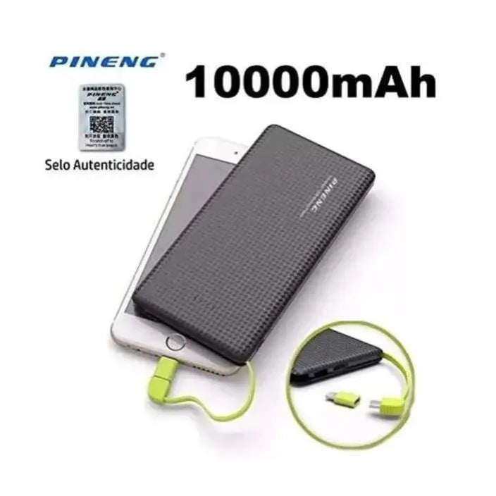 Carregador Portátil Power Bank 10.000mAh